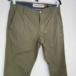 Tailor Vintage Pants Mens 30x30 Green Canaan Slim Fit Luxe Performance Golf Tech